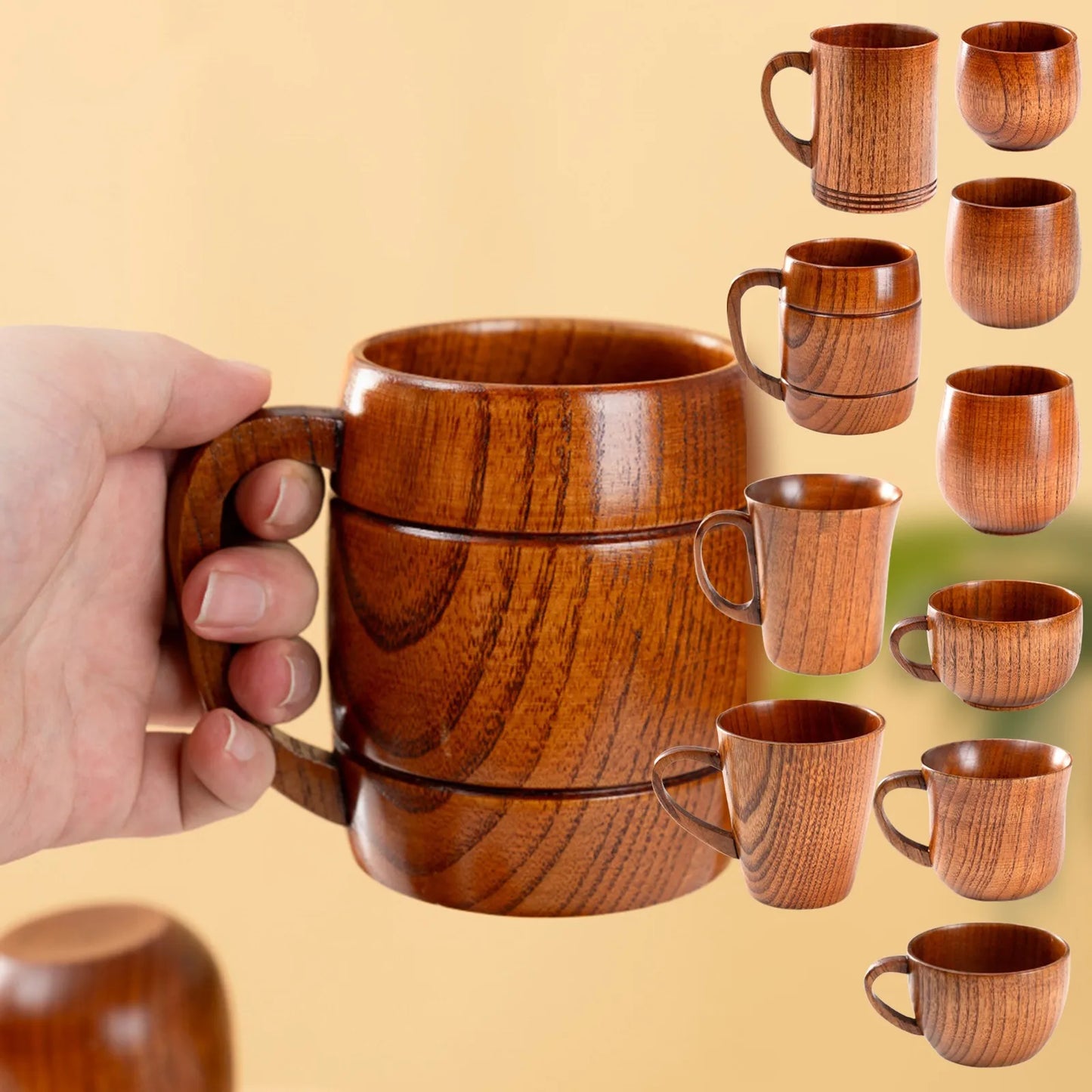 Wooden Mug